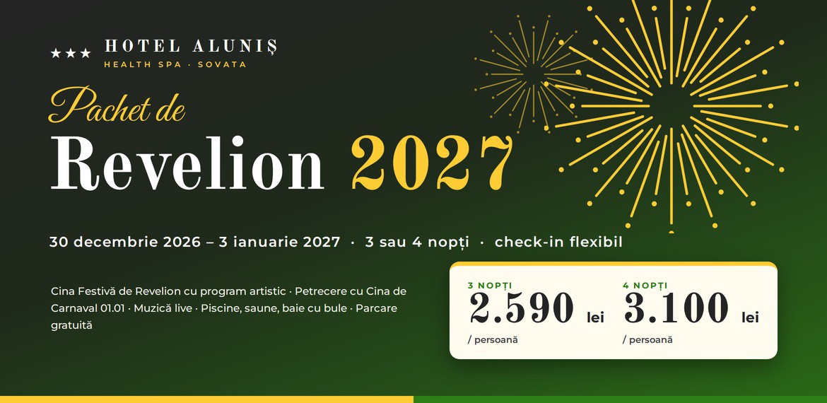 Revelion 2027 Pachet de Revelion 2027